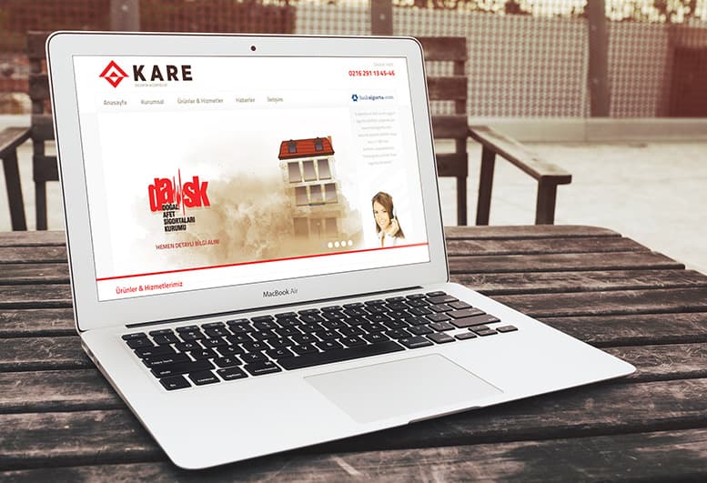 Kare Sigorta project preview